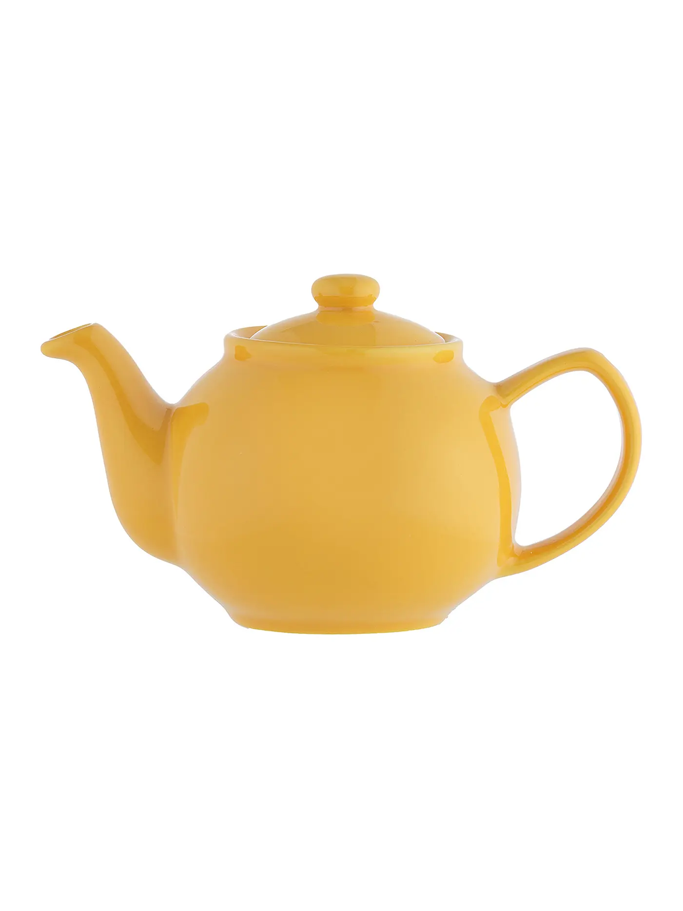 PRICE & KENSINGTON | Teekanne 0,45l Anthrzit glänzend | gelb